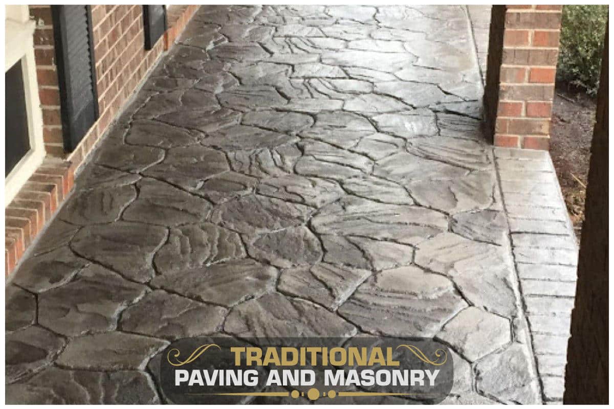 Stamped Concrete Driveways Philadelphia - Traditional Paving and Masonry